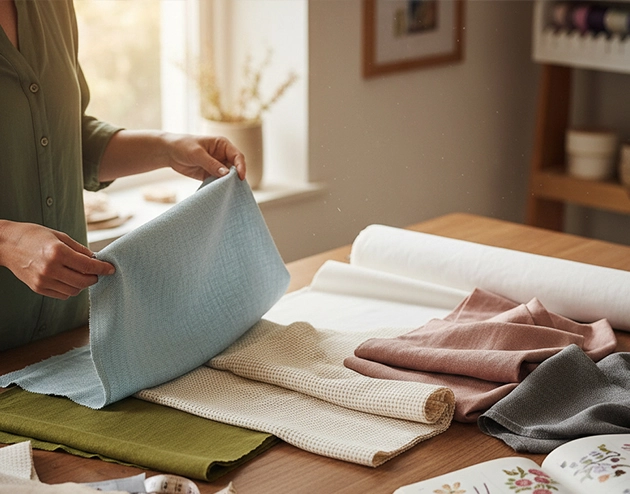 Choosing Embroidery Fabric